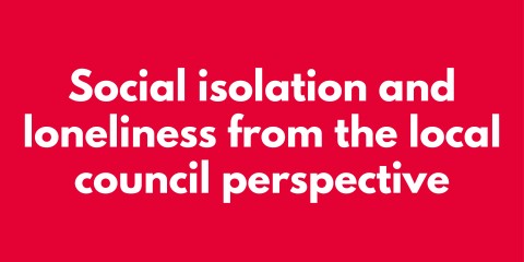 NALC launches new event on social isolation and loneliness