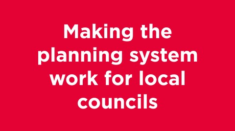 NALC launches a new event on making the planning system work for local councils