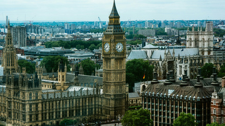 ariel view of parliament