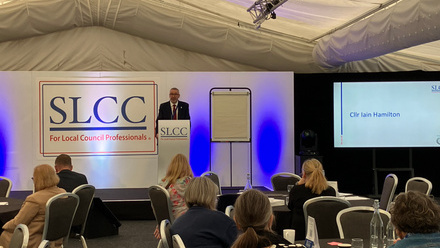 Ian Hamilton at the SLCC National Conference 2026