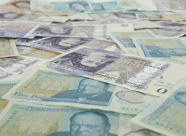 five pound bank note