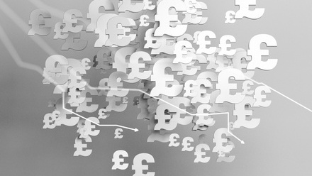 pound sterling cloud graphic
