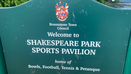 Braunstone Town Council sign
