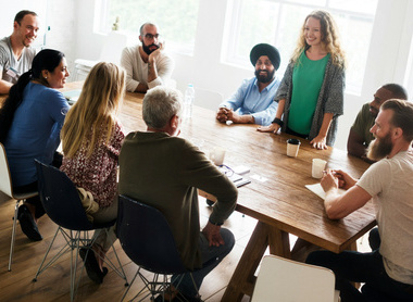 diverse group discussion